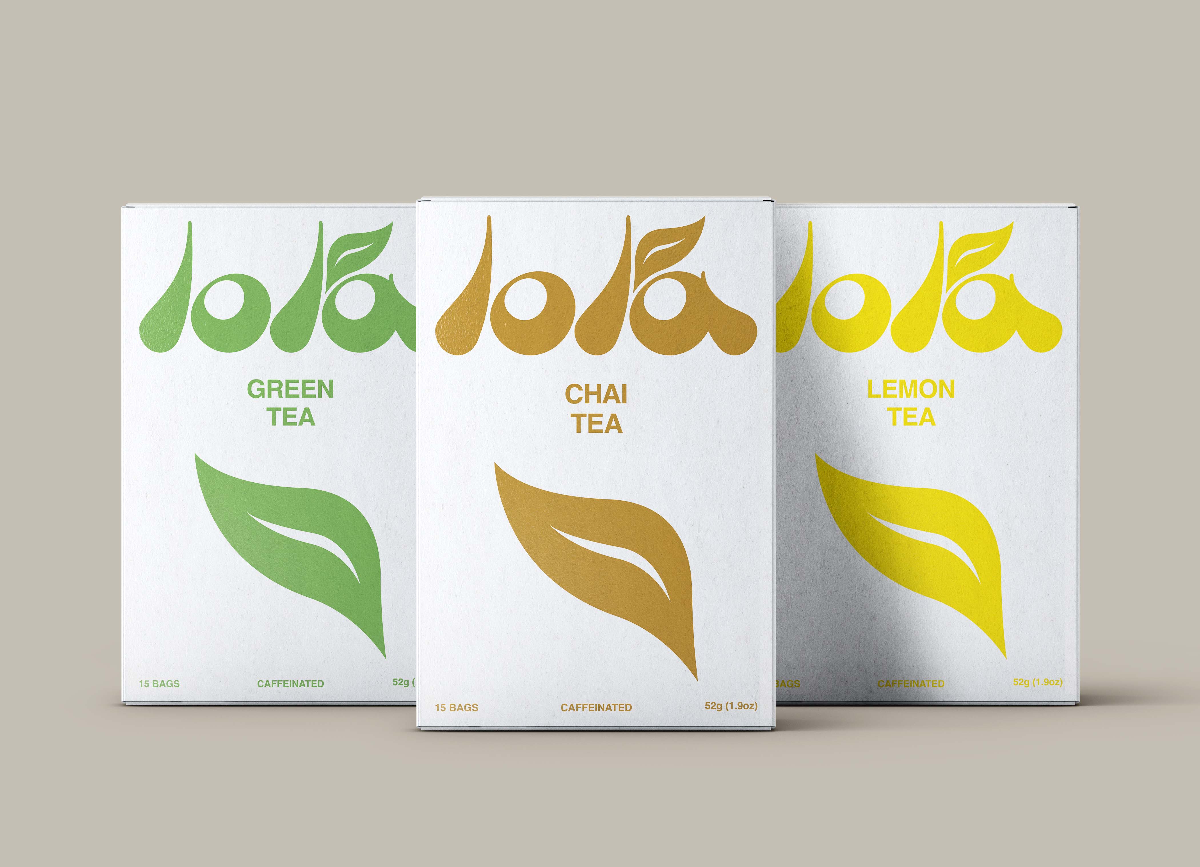 Lola Tea box mockup
