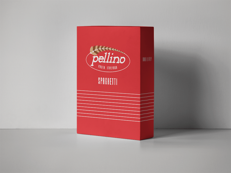 Pellino Pasta box mockup